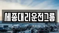 세종대리운전그룹