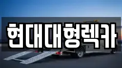 현대대형렉카