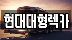 현대대형렉카