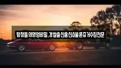 탐정들의영업비밀,경찰출신흥신소불륜증거수집전문