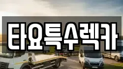타요특수렉카