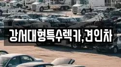 강서대형특수렉카,견인차