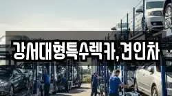 강서대형특수렉카,견인차