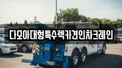 다모아대형특수렉카견인차크레인