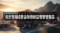 시온방재소방공사완비증명방염필증