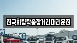 전국차량탁송장거리대리운전