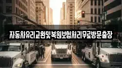 자동차유리교환및복원보험처리무료방문출장