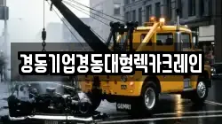 경동기업경동대형렉카크레인