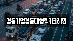 경동기업경동대형렉카크레인