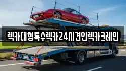 렉카대형특수렉카24시견인렉카크레인