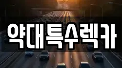 약대특수렉카
