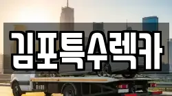 김포특수렉카