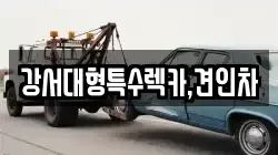강서대형특수렉카,견인차