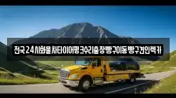 인천 중구 중앙동1가 렉카, 특수렉카, 차량탁송, 견인운송