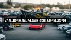 24시.대형렉카.견인.구난.중량물.상하차.도비작업.삼양렉카