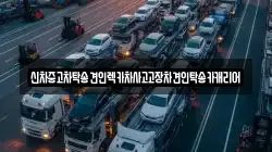 신차중고차탁송견인렉카차사고고장차견인탁송카캐리어