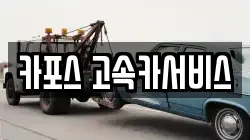 카포스 고속카서비스