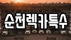순천렉카특수
