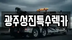 광주성진특수렉카