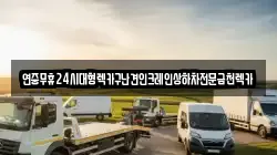 전라남도 화순군 도암면 렉카, 특수렉카, 차량탁송, 견인운송