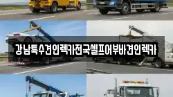 전북특별자치도 군산시 조촌동 렉카, 특수렉카, 차량탁송, 견인운송