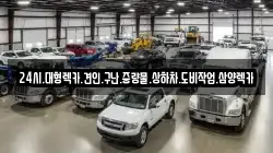24시.대형렉카.견인.구난.중량물.상하차.도비작업.삼양렉카