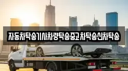 자동차탁송기사차량탁송중고차탁송신차탁송
