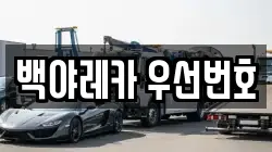 백야레카 우선번호