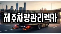 제주 제주시 오라삼동 렉카, 특수렉카, 차량탁송, 견인운송