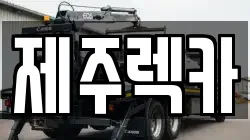 제주 제주시 이도일동 렉카, 특수렉카, 차량탁송, 견인운송