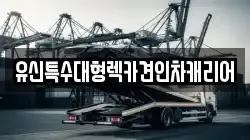 유신특수대형렉카견인차캐리어