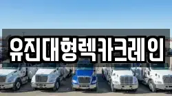 유진대형렉카크레인