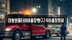대형화물타이어출장빵구24시출장정비