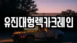 유진대형렉카크레인
