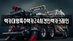 렉카대형특수렉카24시견인렉카크레인