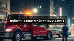 대형화물트럭타이어출장빵구수리출장엔진오일고속도로견인렉카
