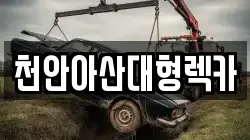 천안아산대형렉카