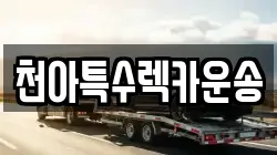천아특수렉카운송