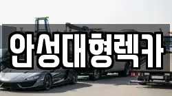 안성대형렉카