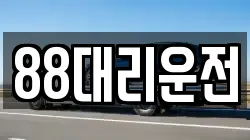 88대리운전