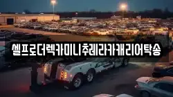 셀프로더렉카미니추레라카캐리어탁송