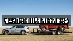 셀프로더렉카미니추레라카캐리어탁송