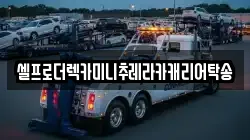 셀프로더렉카미니추레라카캐리어탁송