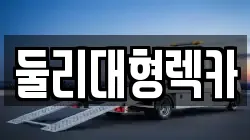 둘리대형렉카
