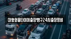 대형화물타이어출장빵구24시출장정비