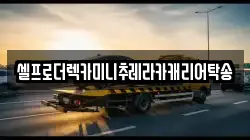 셀프로더렉카미니추레라카캐리어탁송