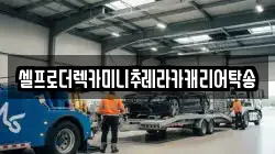 셀프로더렉카미니추레라카캐리어탁송