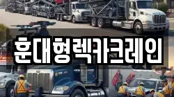 훈대형렉카크레인