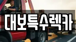 대보특수렉카