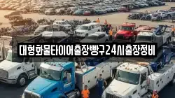 대형화물타이어출장빵구24시출장정비